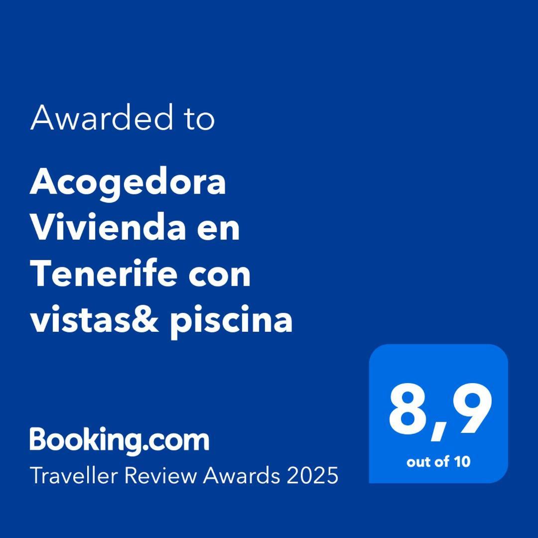Acogedora Vivienda En Tenerife Con Vistas& Piscina 塔科龙特 外观 照片